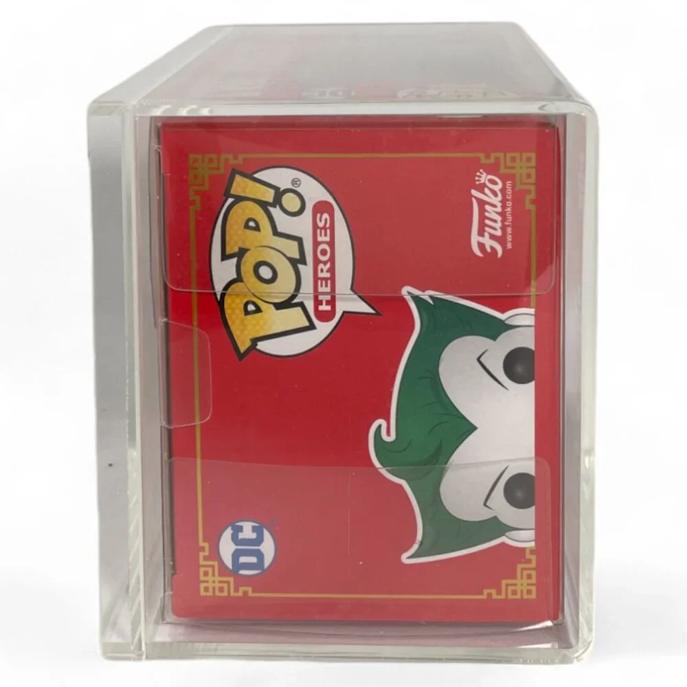 Funko Pop! DC Heroes: The Joker (Metallic Shanghai China Exclusive) - Picture 6 of 7